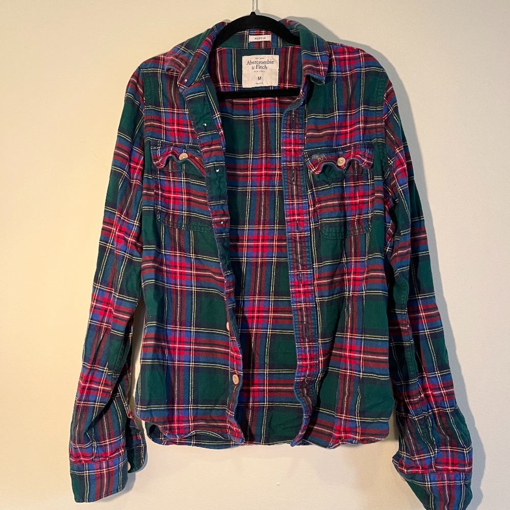 Abercrombie and Fitch Flannel Size Medium